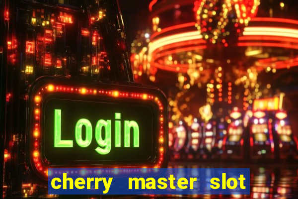 cherry master slot machine for sale