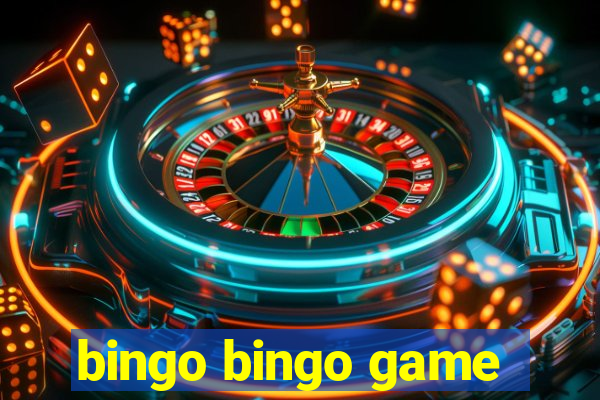 bingo bingo game