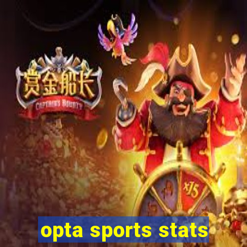 opta sports stats