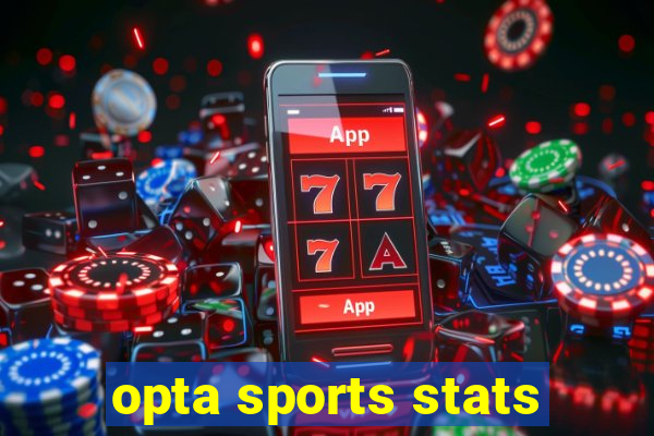 opta sports stats