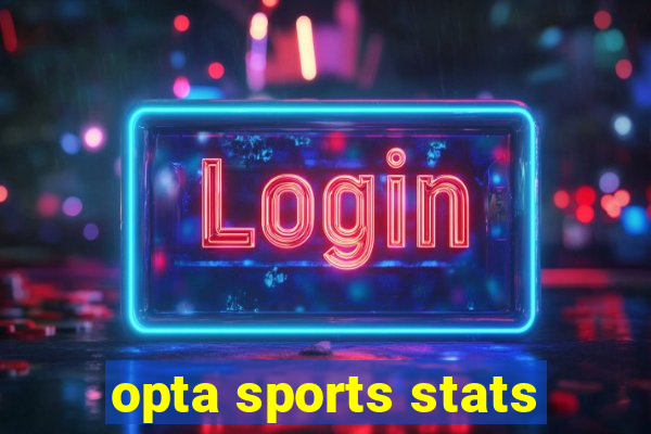 opta sports stats