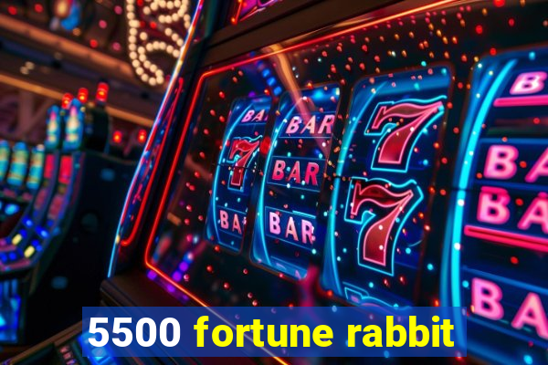 5500 fortune rabbit