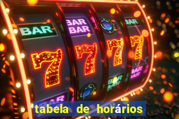 tabela de horários fortune tiger