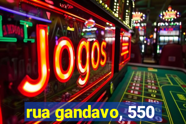 rua gandavo, 550