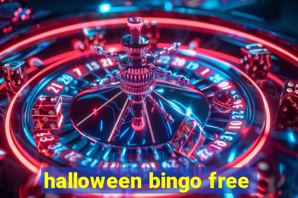 halloween bingo free