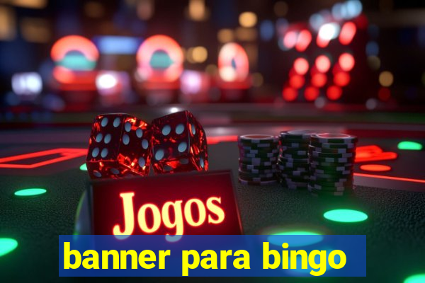 banner para bingo