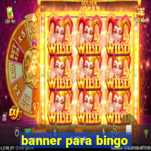 banner para bingo