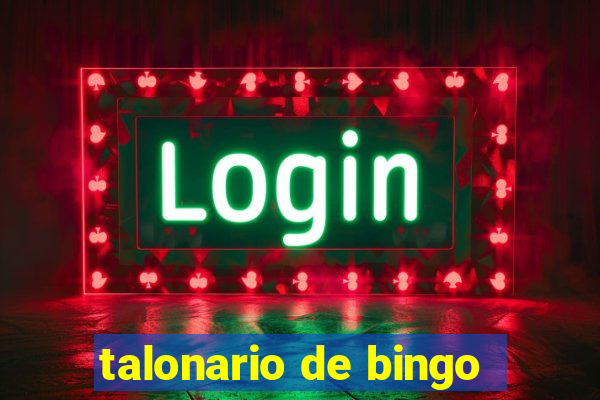 talonario de bingo