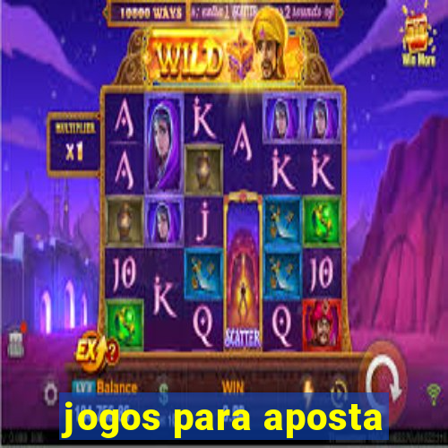 jogos para aposta