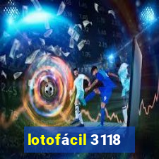 lotofácil 3118