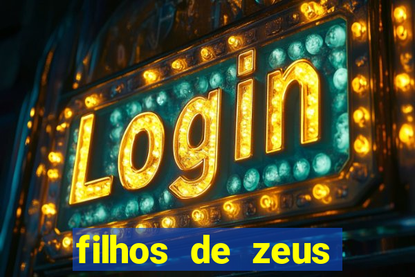 filhos de zeus mitologia grega