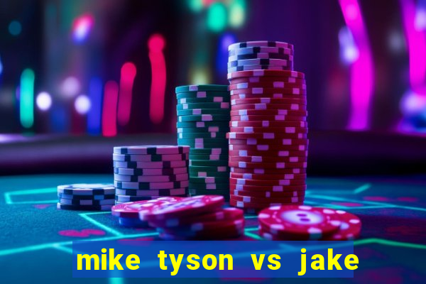 mike tyson vs jake paul bet365