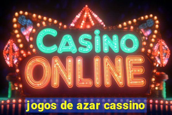 jogos de azar cassino