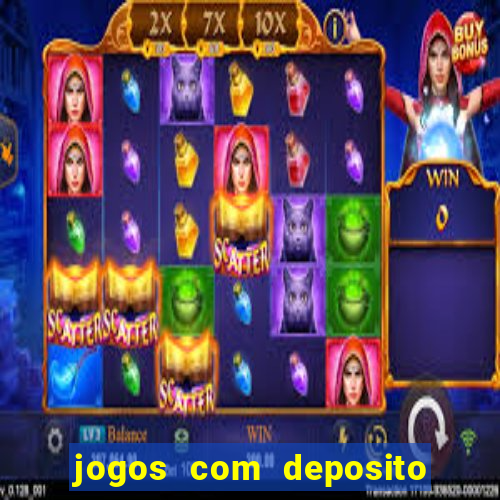 jogos com deposito minimo de 5 reais