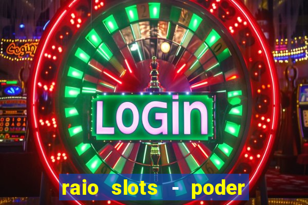 raio slots - poder de zéus