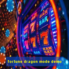 fortune dragon modo demo