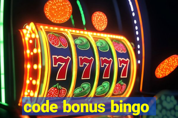 code bonus bingo