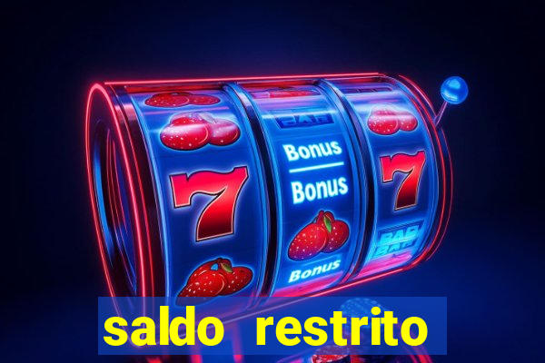 saldo restrito estrela bet