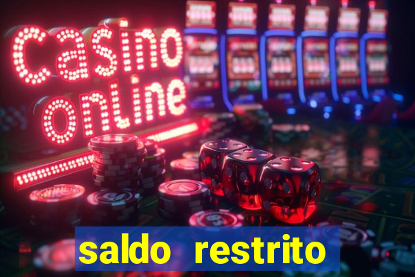 saldo restrito estrela bet