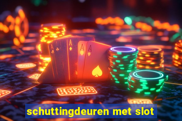 schuttingdeuren met slot