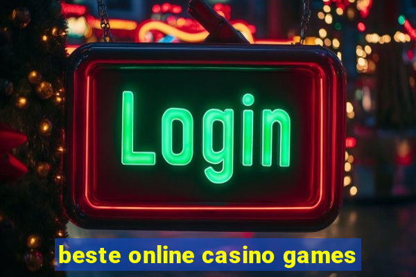 beste online casino games