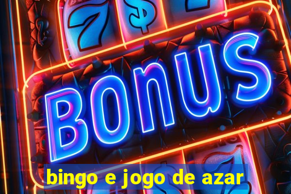 bingo e jogo de azar