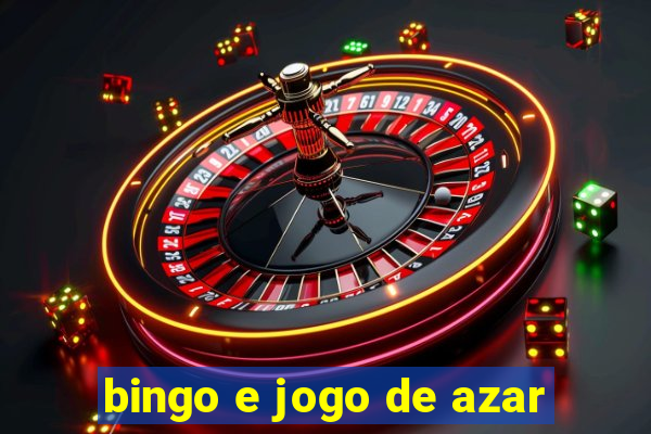 bingo e jogo de azar