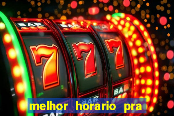 melhor horario pra jogar fortune rabbit