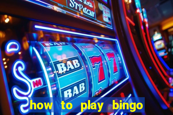 how to play bingo with playing cards