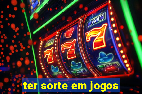 ter sorte em jogos