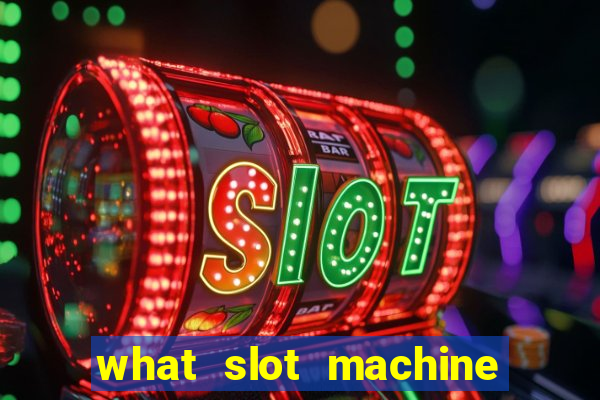 what slot machine has the best odds