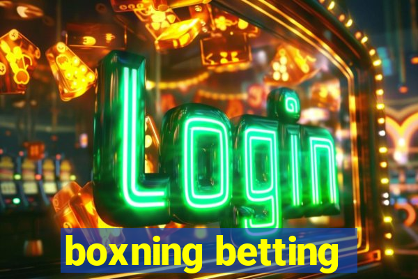 boxning betting