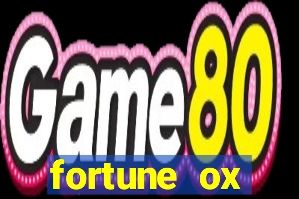 fortune ox horários pagantes