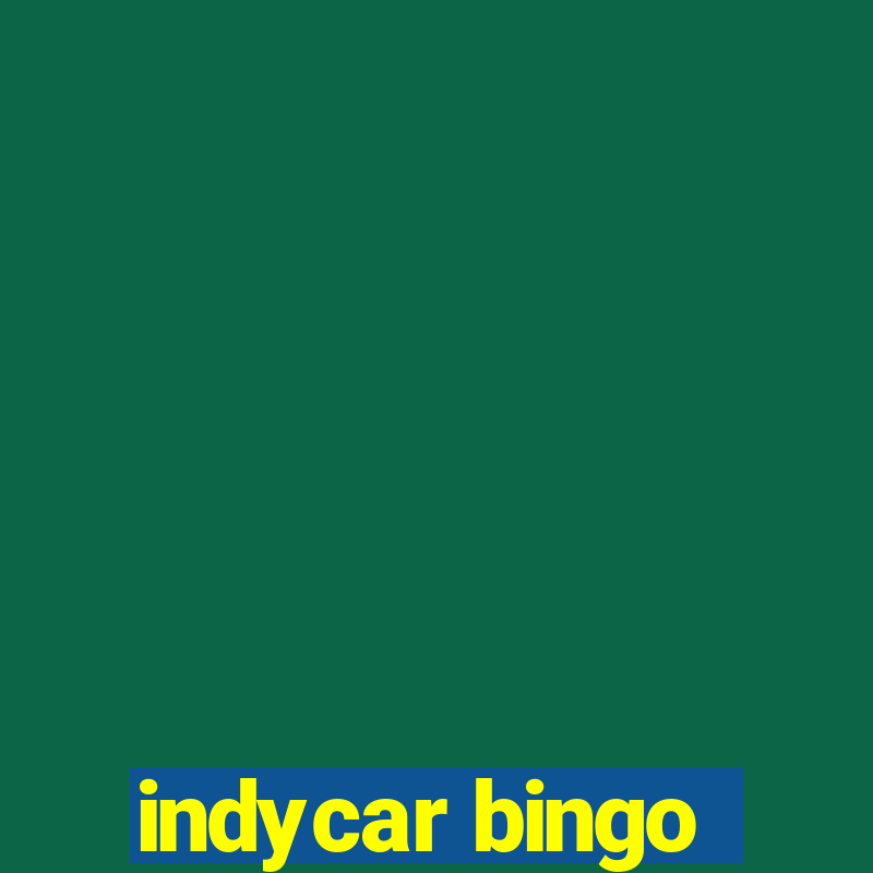 indycar bingo