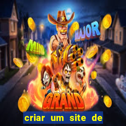 criar um site de jogos agora