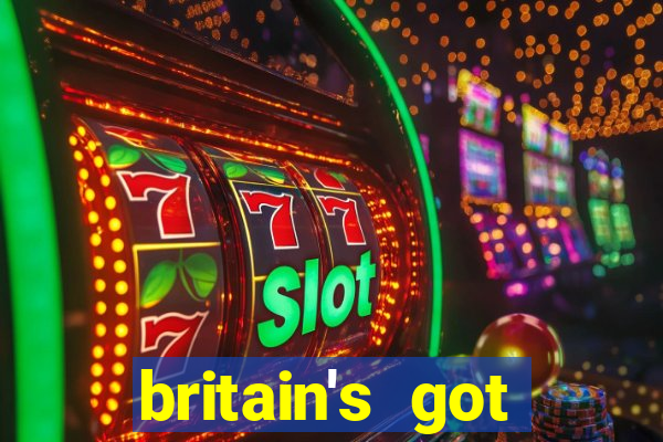 britain's got talent bingo