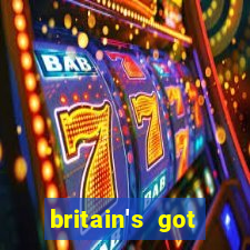 britain's got talent bingo