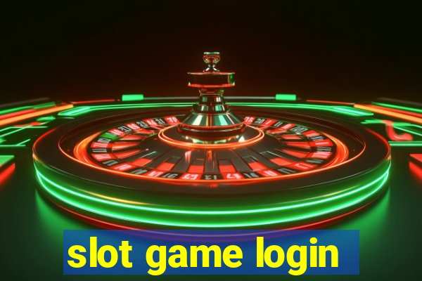 slot game login