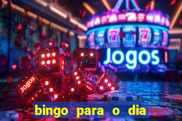 bingo para o dia do estudante