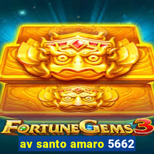 av santo amaro 5662