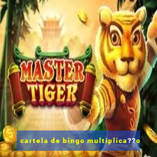 cartela de bingo multiplica??o