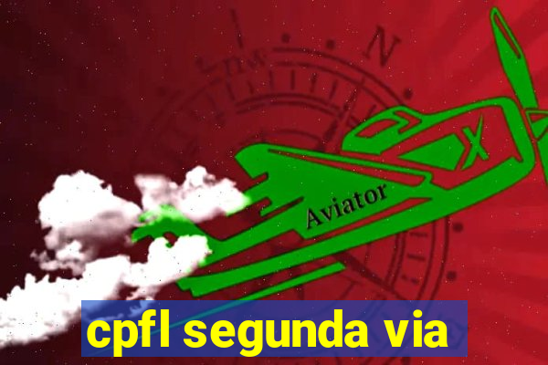 cpfl segunda via