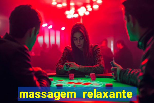 massagem relaxante em betim