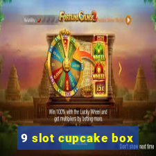 9 slot cupcake box