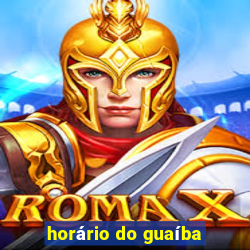 horário do guaíba