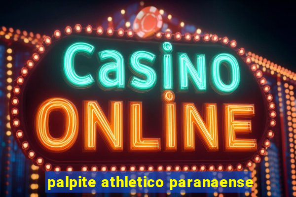 palpite athletico paranaense