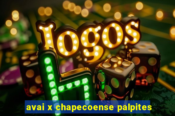 avai x chapecoense palpites