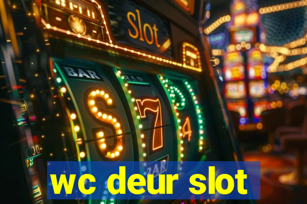 wc deur slot