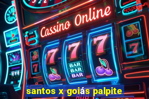 santos x goiás palpite