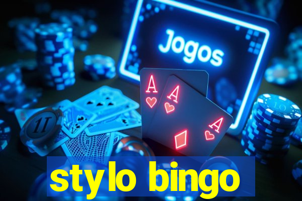 stylo bingo